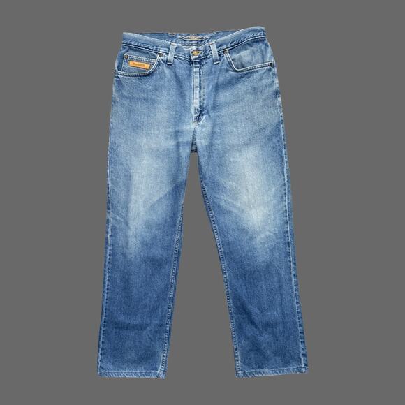 Texas Jeans Original Fit Made in USA Worn In Denim Mens Size 36 GUC - Picture 6 of 10